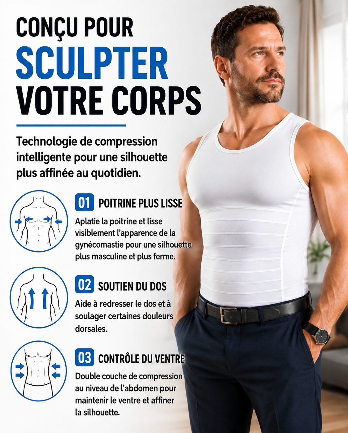 AURENZA CORE™ | Débardeur Gainant